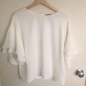 White H&M blouse